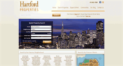 Desktop Screenshot of hartfordproperties.com