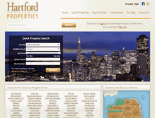 Tablet Screenshot of hartfordproperties.com